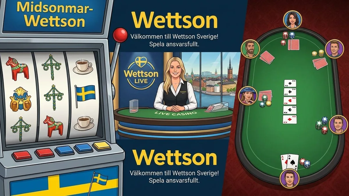 Casinospel hos Wettson